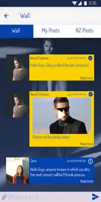 Nassif Zeytoun android App screenshot 1